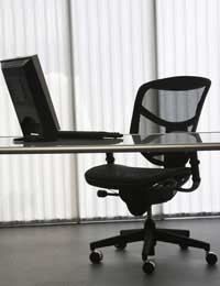 office chair at desk