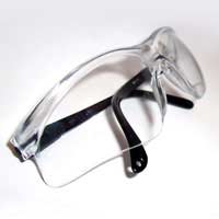 a pair of safety glasses