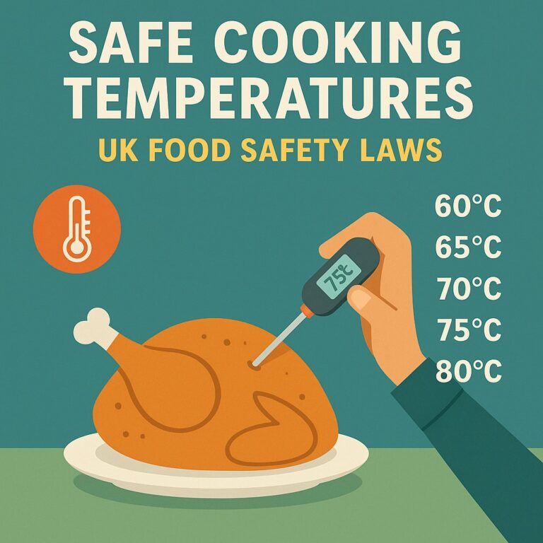 Safe Cooking Temperatures – UK Food Safety Laws - Safe Workers UK